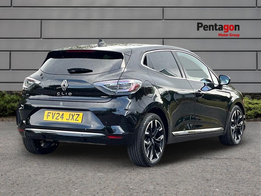Renault Clio 1.6 E Tech Techno Hatchback Hybrid Black #4