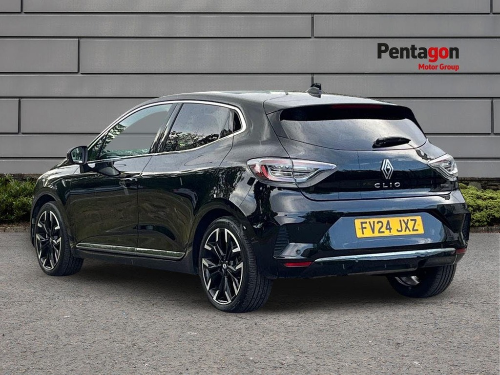 Renault Clio 1.6 E Tech Techno Hatchback Hybrid Black #2