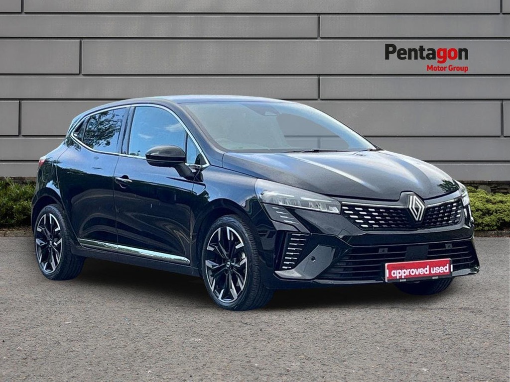 Renault Clio 1.6 E Tech Techno Hatchback Hybrid Black