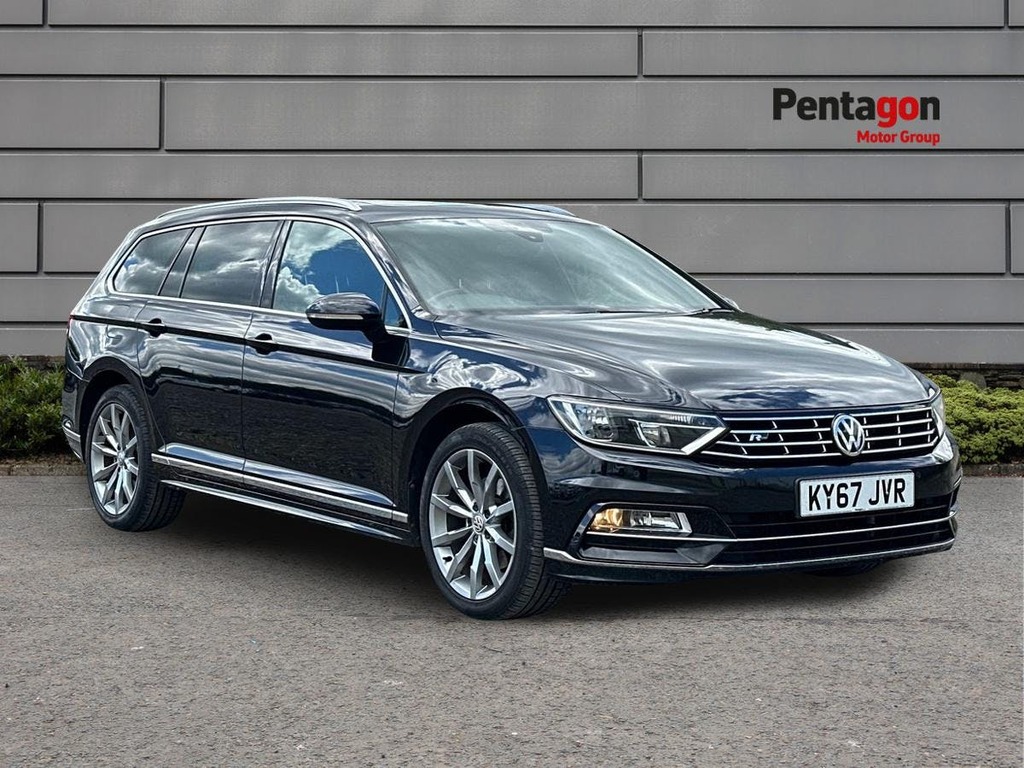 Volkswagen Passat 2.0 Tdi R Line Estate Dsg Euro 6 Ss Black
