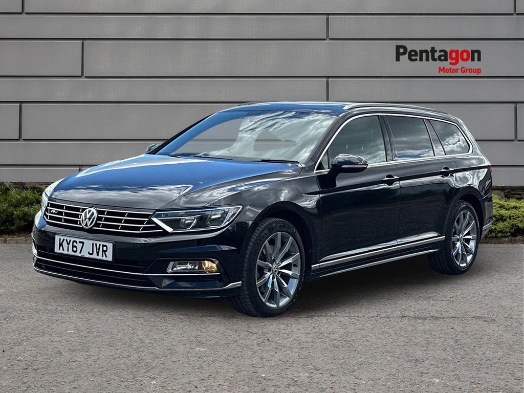 Volkswagen Passat 2.0 Tdi R Line Estate Dsg Euro 6 Ss Black #3