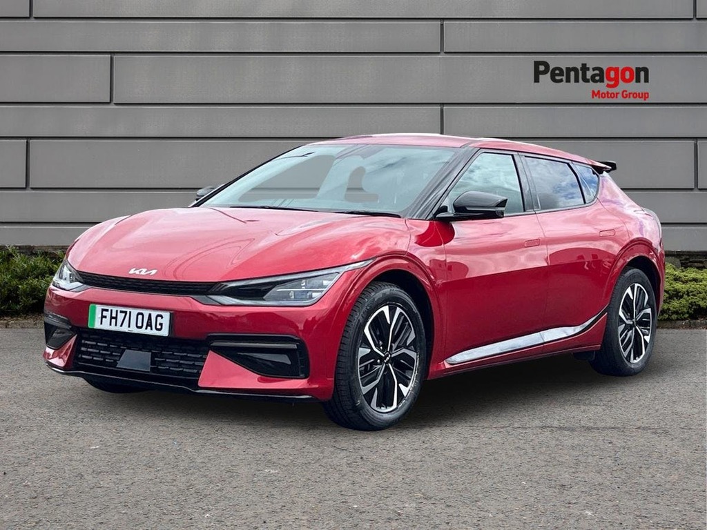 Kia EV6 77.4Kwh Gt Line Hatchback Awd 3 FH71OAG Red #3