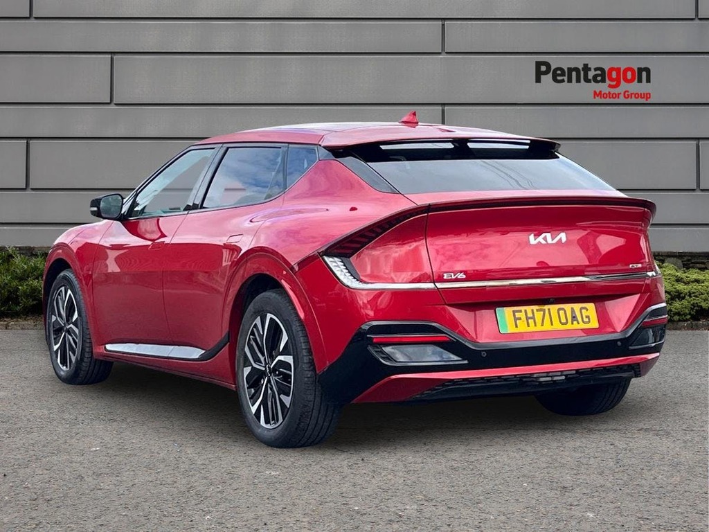 Kia EV6 77.4Kwh Gt Line Hatchback Awd 3 FH71OAG Red #2