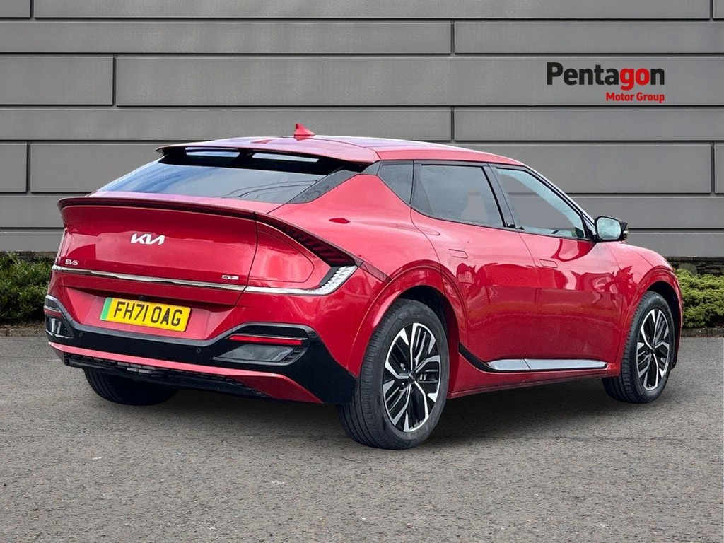 Kia EV6 77.4Kwh Gt Line Hatchback Awd 3 FH71OAG Red #4