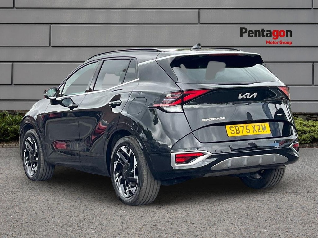 Kia Sportage 1.6 T Gdi 13.8Kwh Gt Line Suv Plug In H SD75XZM Black #2