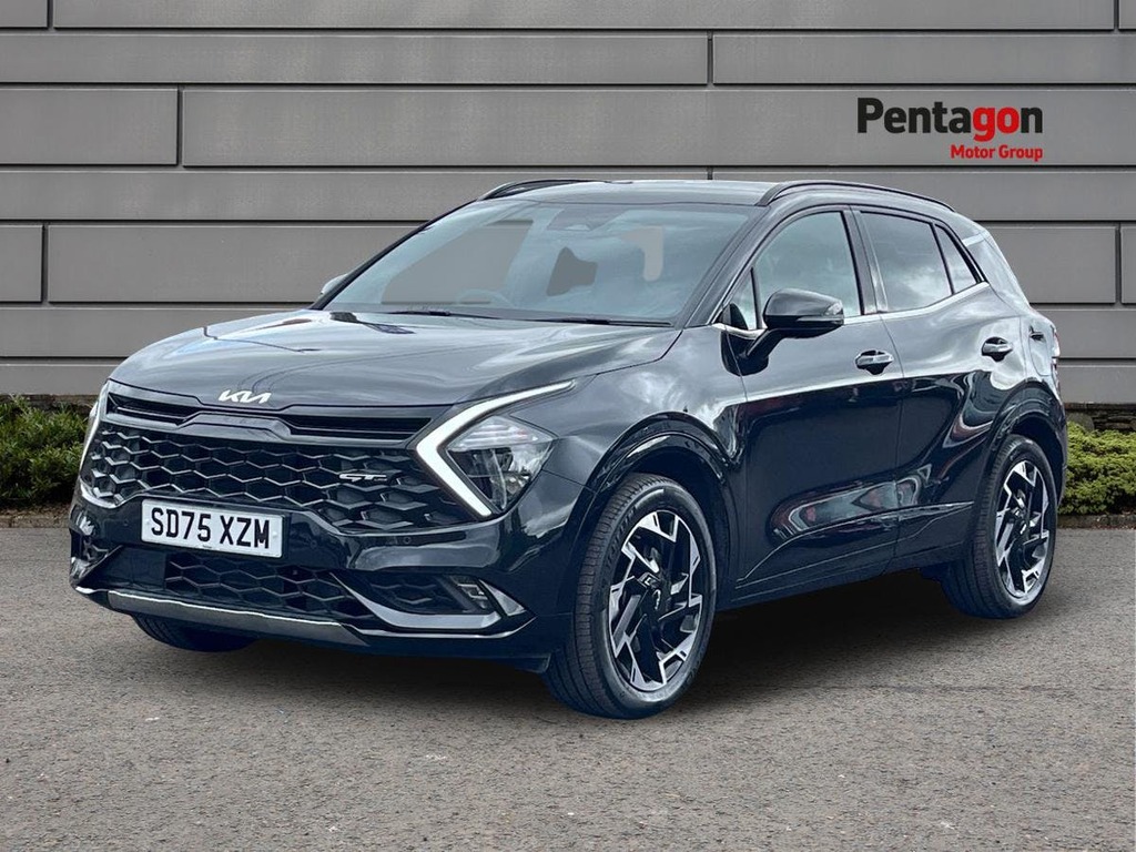 Kia Sportage 1.6 T Gdi 13.8Kwh Gt Line Suv Plug In H SD75XZM Black #3