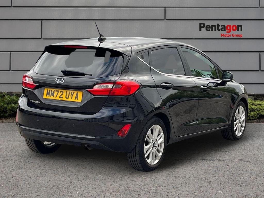 Ford Fiesta 1.0T Ecoboost Titanium Hatchback MM72UYA Black #4