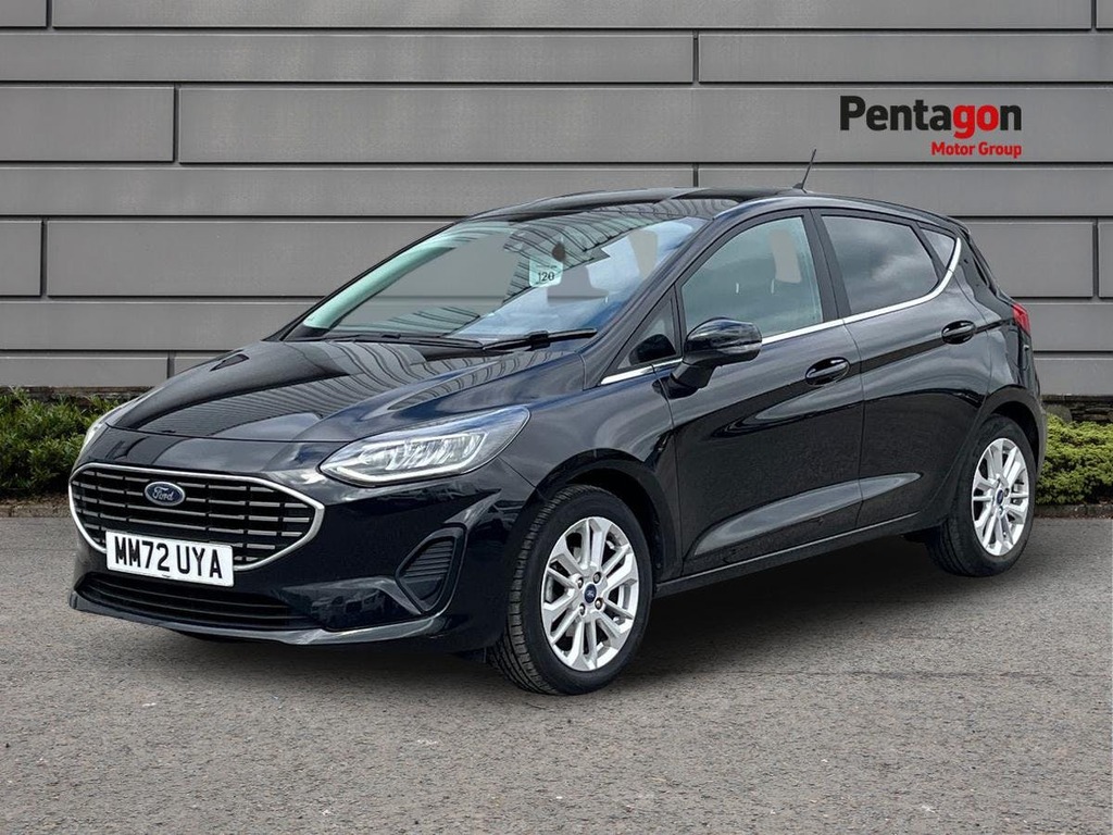 Ford Fiesta 1.0T Ecoboost Titanium Hatchback MM72UYA Black #3