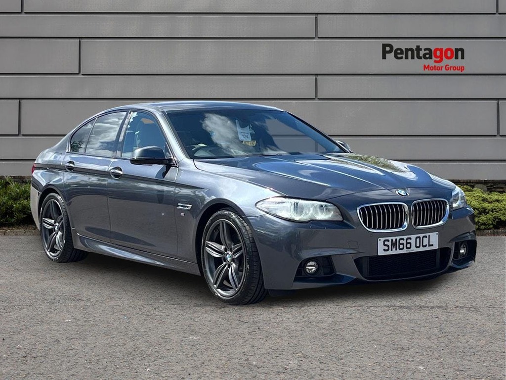 BMW 5 Series 2.0 520D M Sport Saloon Euro 6 S Grey