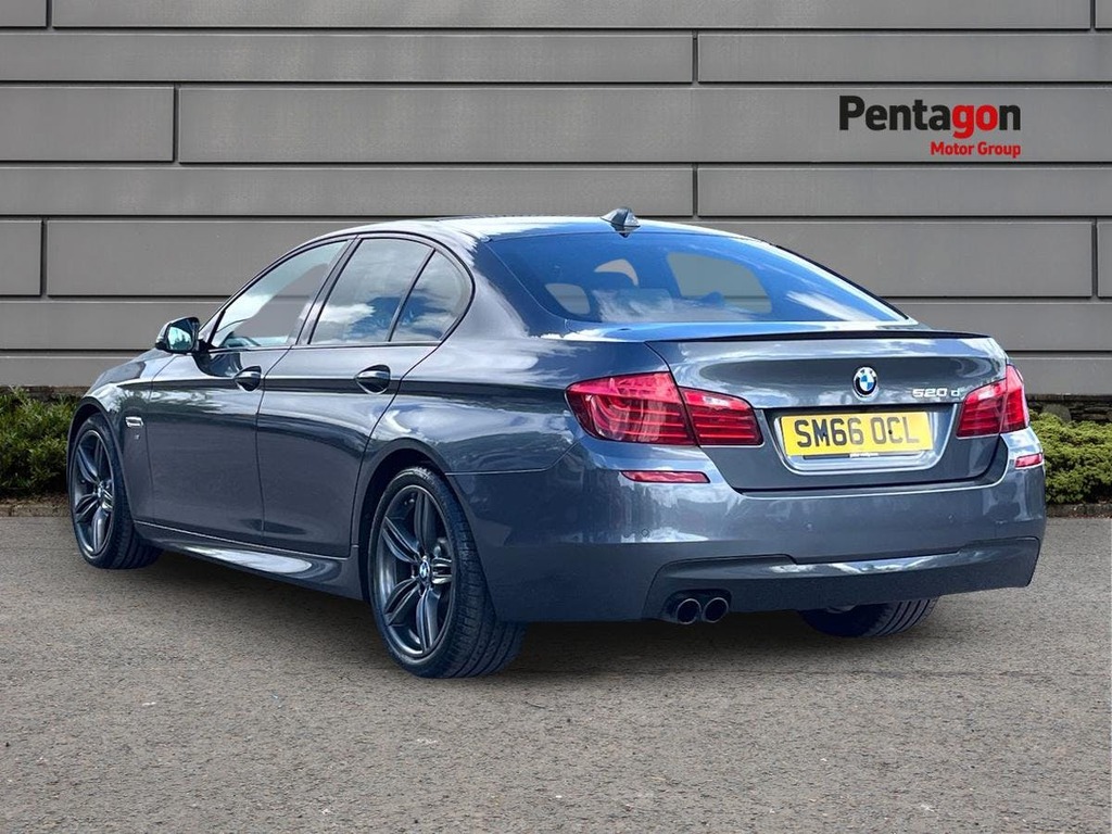 BMW 5 Series 2.0 520D M Sport Saloon Euro 6 S Grey #2