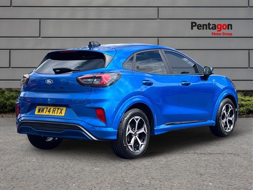 Ford Puma 1.0T Ecoboost Mhev St Line Suv Hybrid M WM74RTX Blue #4
