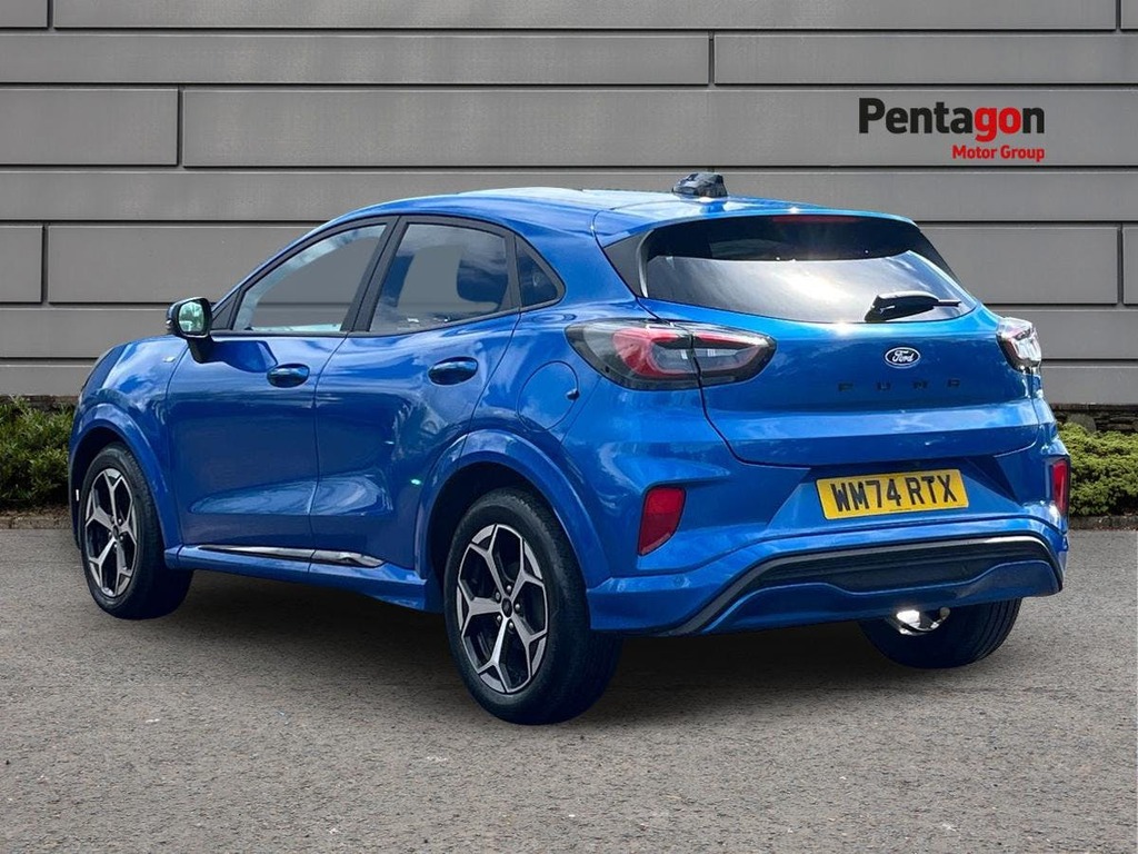 Ford Puma 1.0T Ecoboost Mhev St Line Suv Hybrid M WM74RTX Blue #2