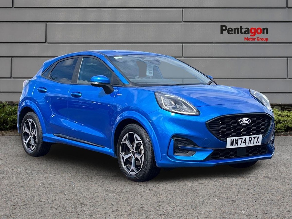 Ford Puma 1.0T Ecoboost Mhev St Line Suv Hybrid M Blue