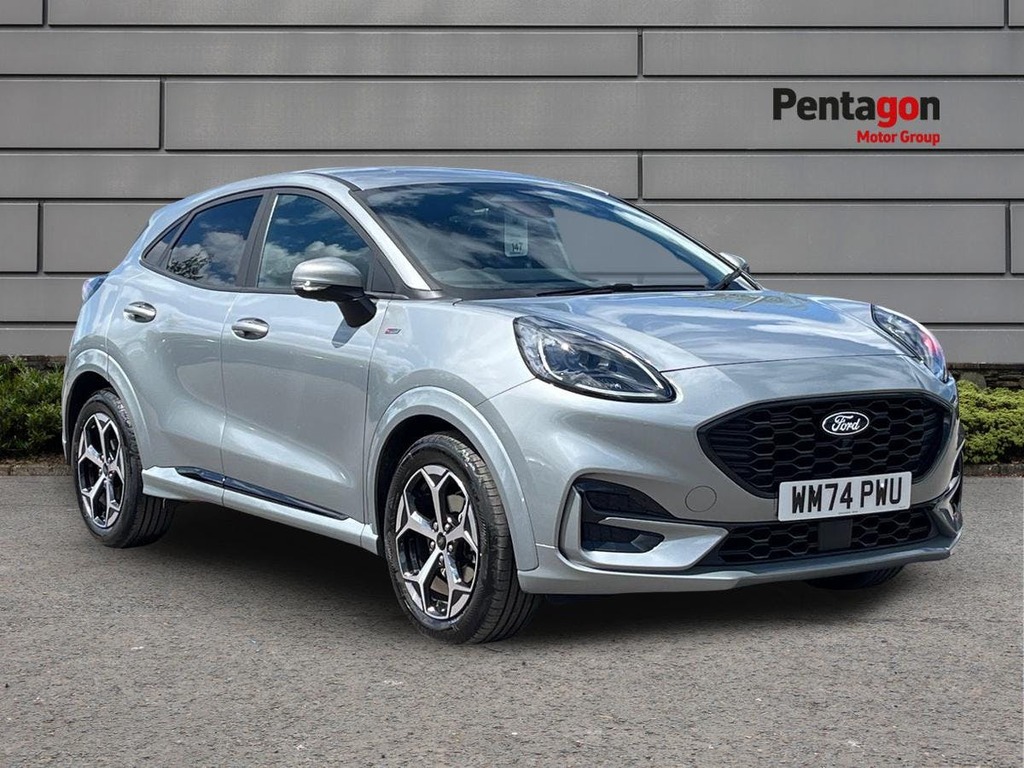Ford Puma 1.0T Ecoboost Mhev St Line Suv Hybrid M Silver