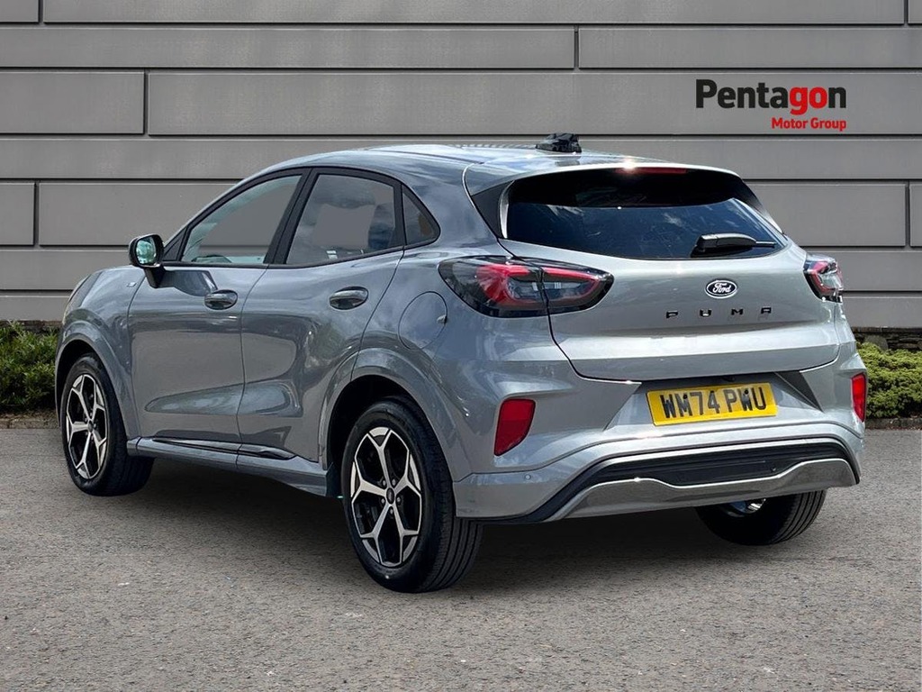 Ford Puma 1.0T Ecoboost Mhev St Line Suv Hybrid M WM74PWU Silver #2