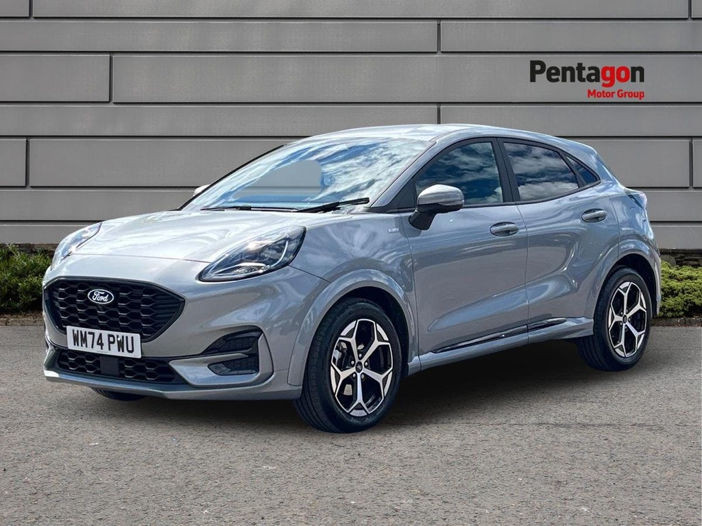 Ford Puma 1.0T Ecoboost Mhev St Line Suv Hybrid M WM74PWU Silver #3