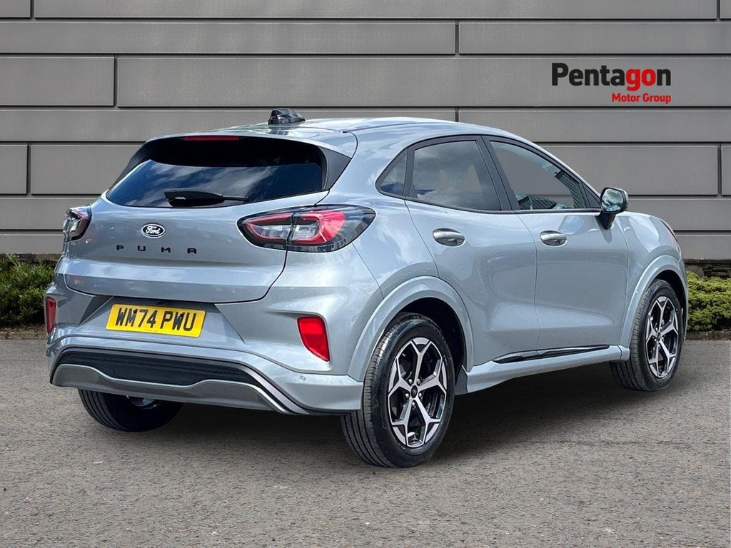 Ford Puma 1.0T Ecoboost Mhev St Line Suv Hybrid M WM74PWU Silver #4
