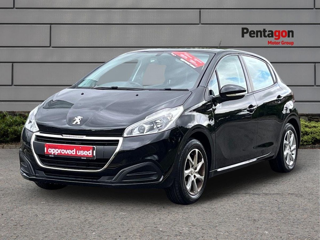 Peugeot 208 1.6 Bluehdi Active Hatchback Eur KV17DKD Black #3