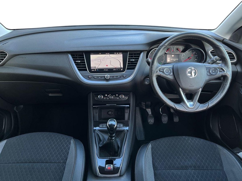 Vauxhall Grandland X 1.2 Turbo Gpf Tech Line Nav Suv GU19KFR Grey #6