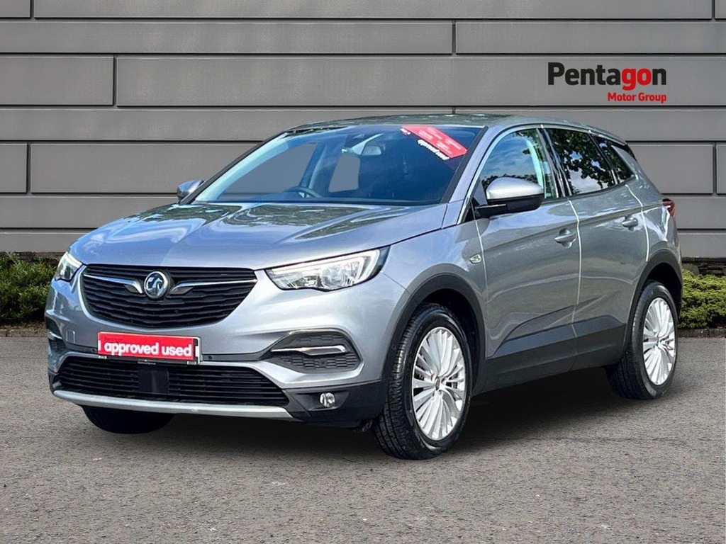 Vauxhall Grandland X 1.2 Turbo Gpf Tech Line Nav Suv GU19KFR Grey #3