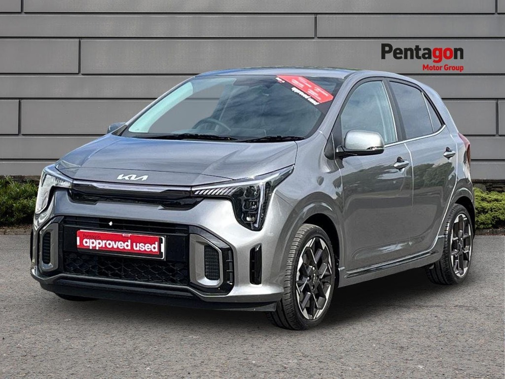 Kia Picanto 1.0 Gt Line Hatchback Euro 6 S FV74OEH Grey #3