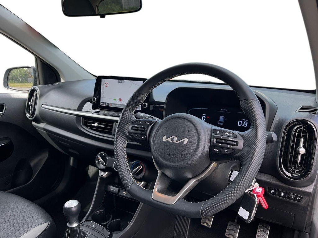 Kia Picanto 1.0 Gt Line Hatchback Euro 6 S FV74OEH Grey #5