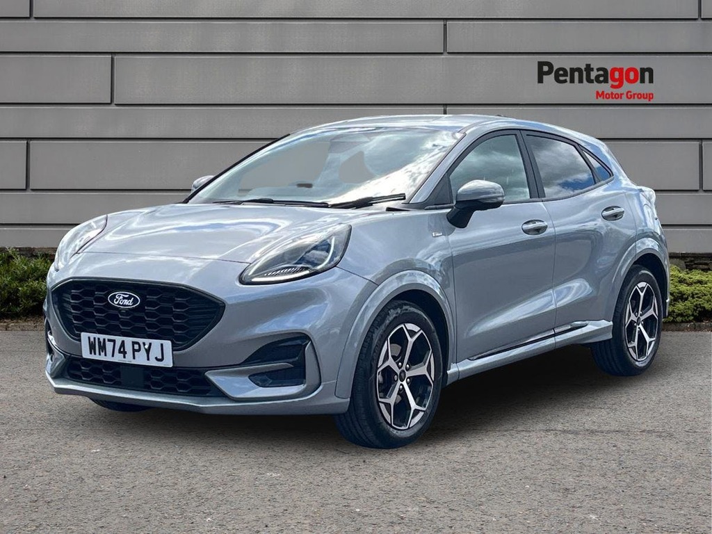 Ford Puma 1.0T Ecoboost Mhev St Line Suv Hybrid M WM74PYJ Silver #3