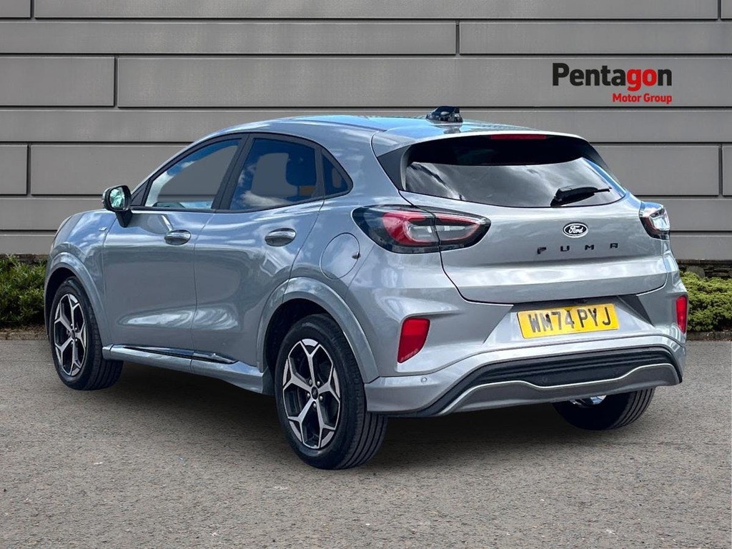 Ford Puma 1.0T Ecoboost Mhev St Line Suv Hybrid M WM74PYJ Silver #2