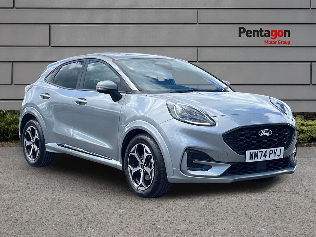 Ford Puma 1.0T Ecoboost Mhev St Line Suv Hybrid M Silver