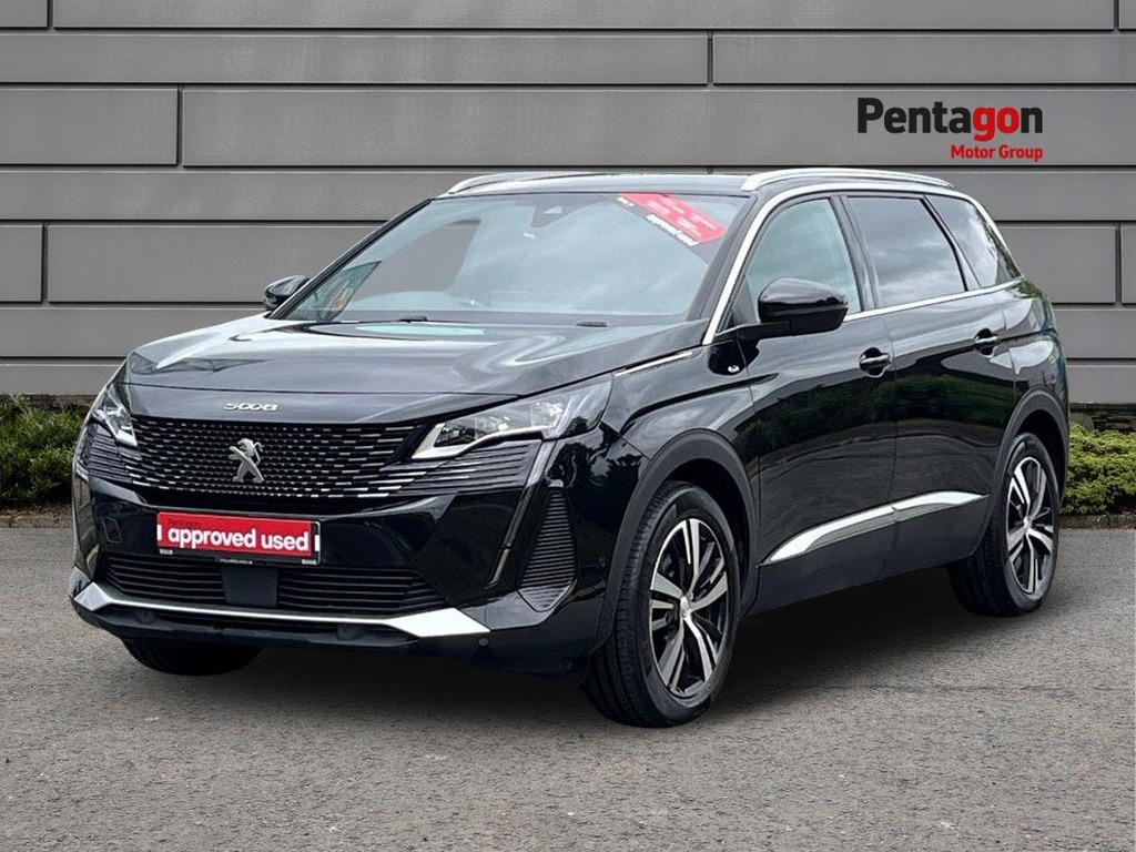 Peugeot 5008 1.5 Bluehdi Gt Suv Eat Euro 6 Ss 13 FP23DVF Black #3
