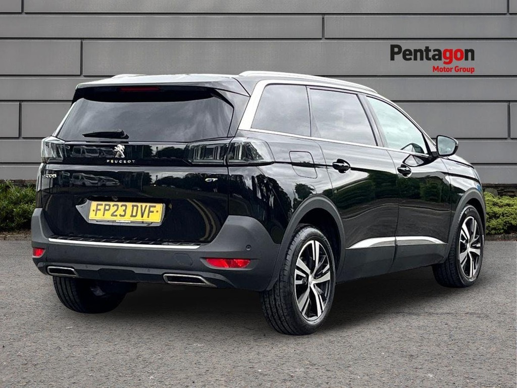 Peugeot 5008 1.5 Bluehdi Gt Suv Eat Euro 6 Ss 13 FP23DVF Black #4