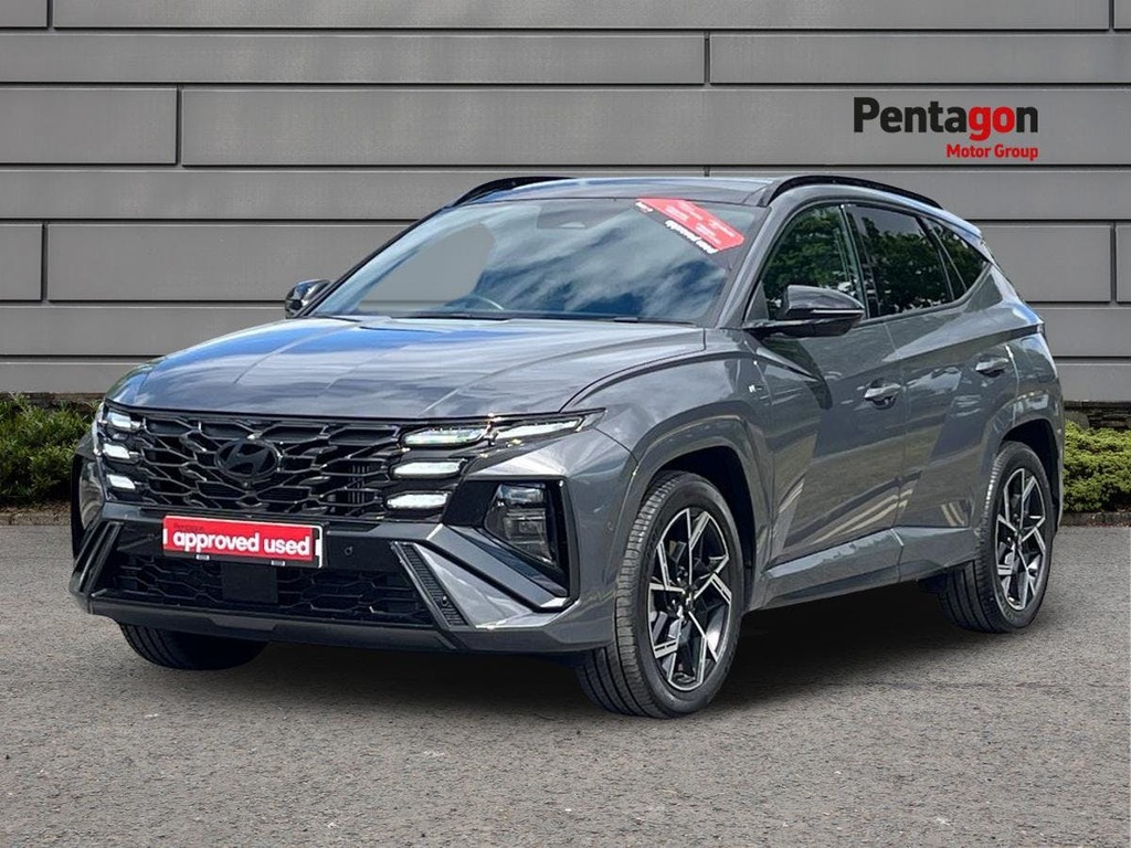 Hyundai Tucson 1.6 T Gdi Mhev N Line S Suv Hybrid Dct GV24NKH Grey #3