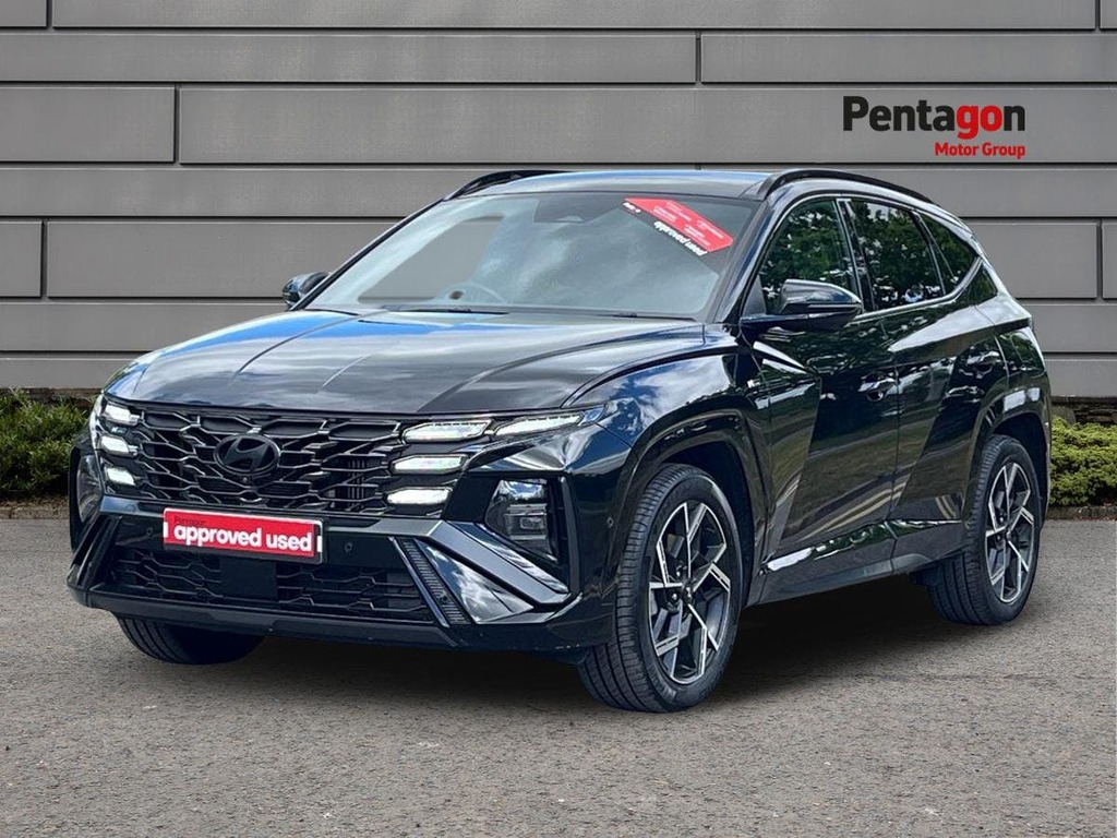 Hyundai Tucson 1.6 T Gdi Mhev N Line S Suv Hybrid Dct Black #3