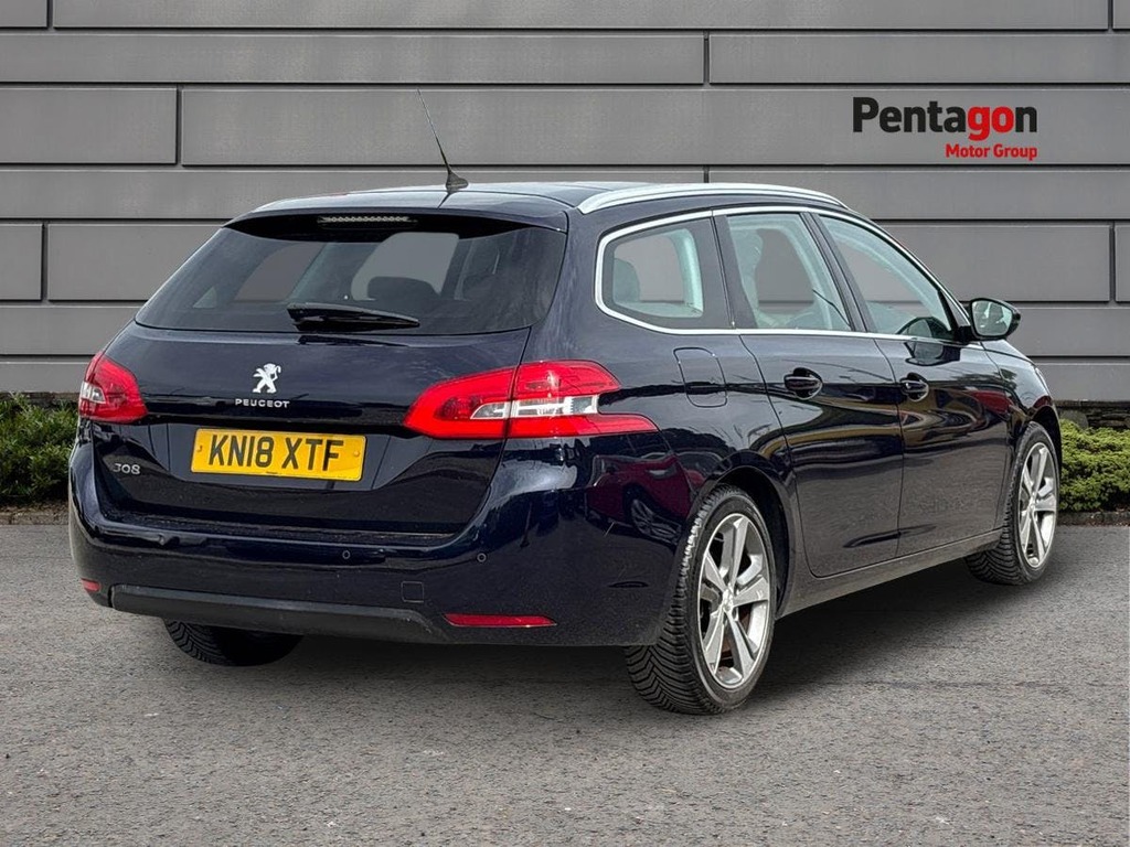 Peugeot 308 SW 1.2 Puretech Allure Estate Eat Euro 6 Blue #4