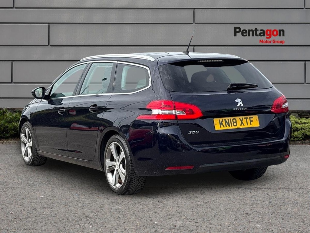 Peugeot 308 SW 1.2 Puretech Allure Estate Eat Euro 6 Blue #2