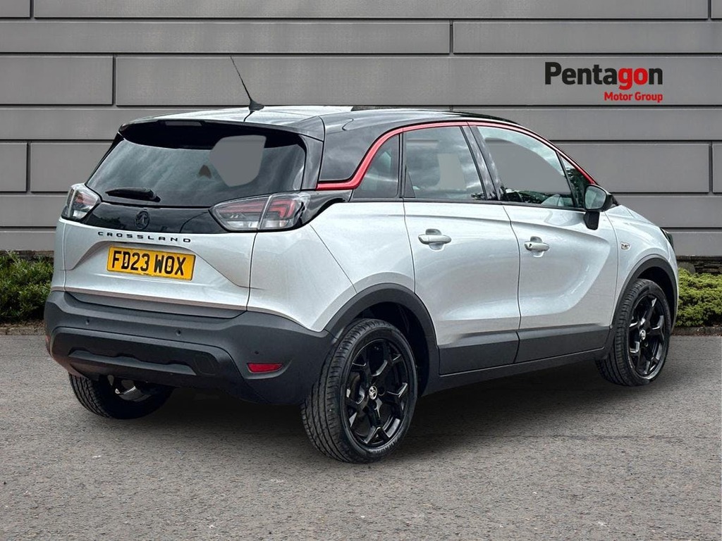 Vauxhall Crossland 1.2 Turbo Gs Suv Euro 6 Ss 1 FD23WOX Grey #4