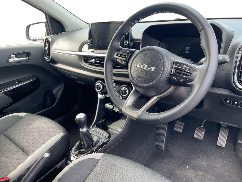 Kia Picanto 1.0 3 Hatchback Euro 6 Ss 62 YS25VPT Black #5