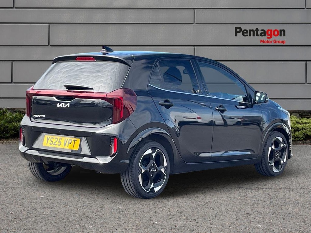 Kia Picanto 1.0 3 Hatchback Euro 6 Ss 62 YS25VPT Black #4
