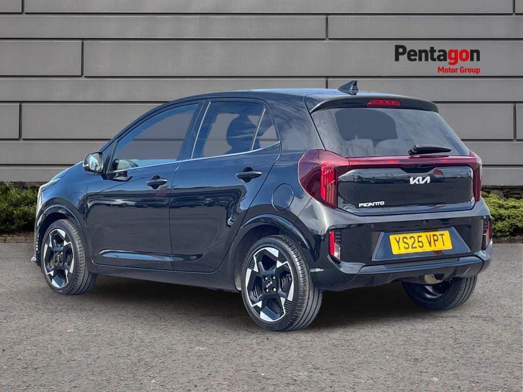 Kia Picanto 1.0 3 Hatchback Euro 6 Ss 62 YS25VPT Black #2