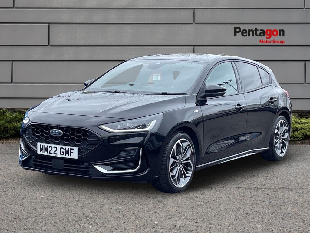 Ford Focus 1.0T Ecoboost Mhev St Line Vignale Hatchback P MM22GMF Black #3