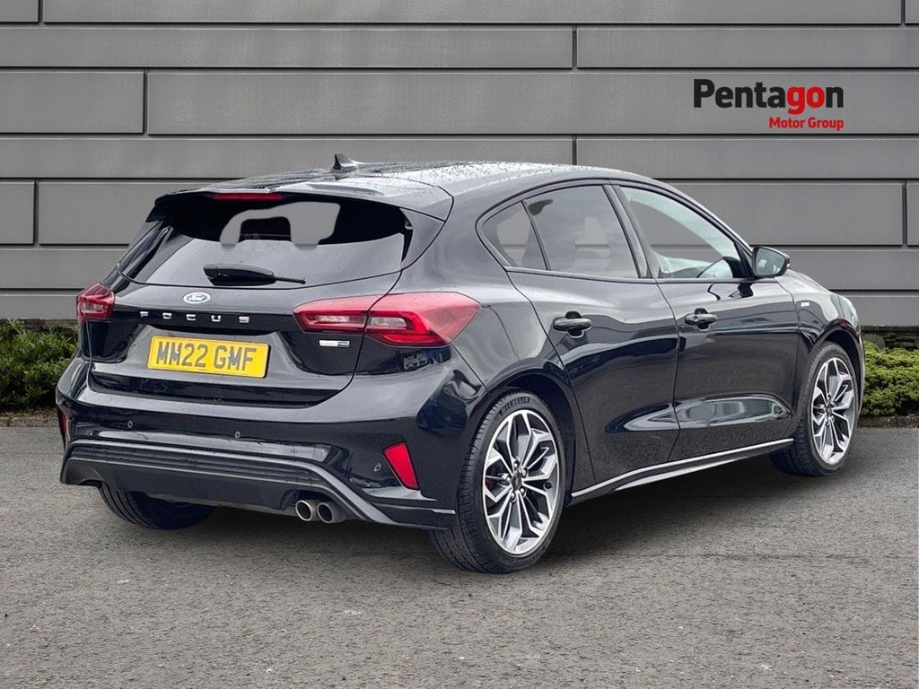 Ford Focus 1.0T Ecoboost Mhev St Line Vignale Hatchback P MM22GMF Black #4