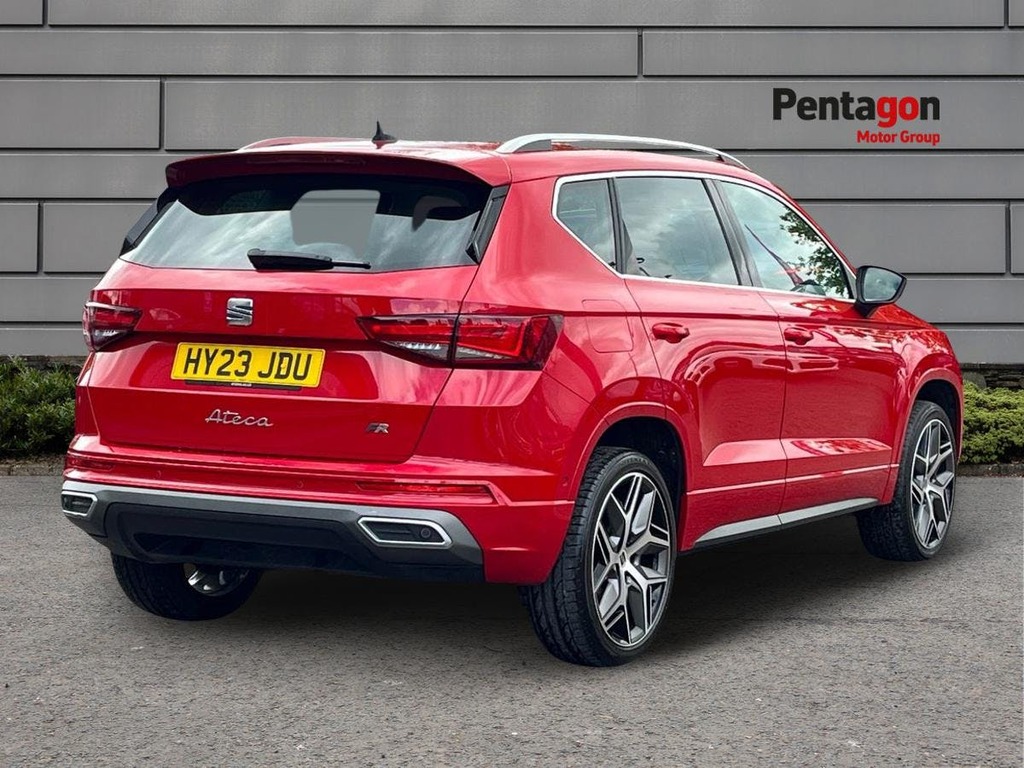 Seat Ateca 1.5 Tsi Evo Fr Sport Suv Dsg Euro 6 S HY23JDU Red #4