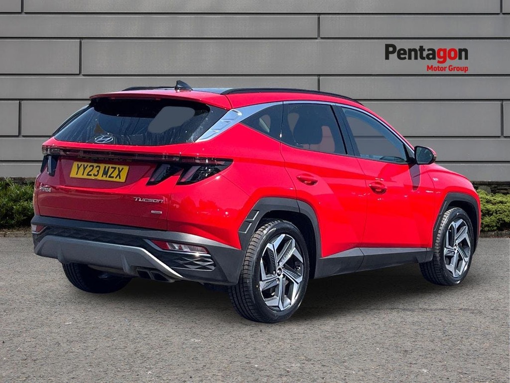 Hyundai Tucson 1.6 T Gdi Mhev Ultimate Suv Hybrid Dct YY23MZX Red #4