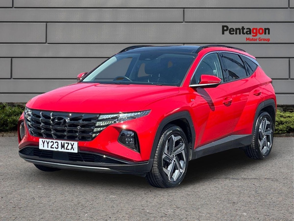 Hyundai Tucson 1.6 T Gdi Mhev Ultimate Suv Hybrid Dct YY23MZX Red #3