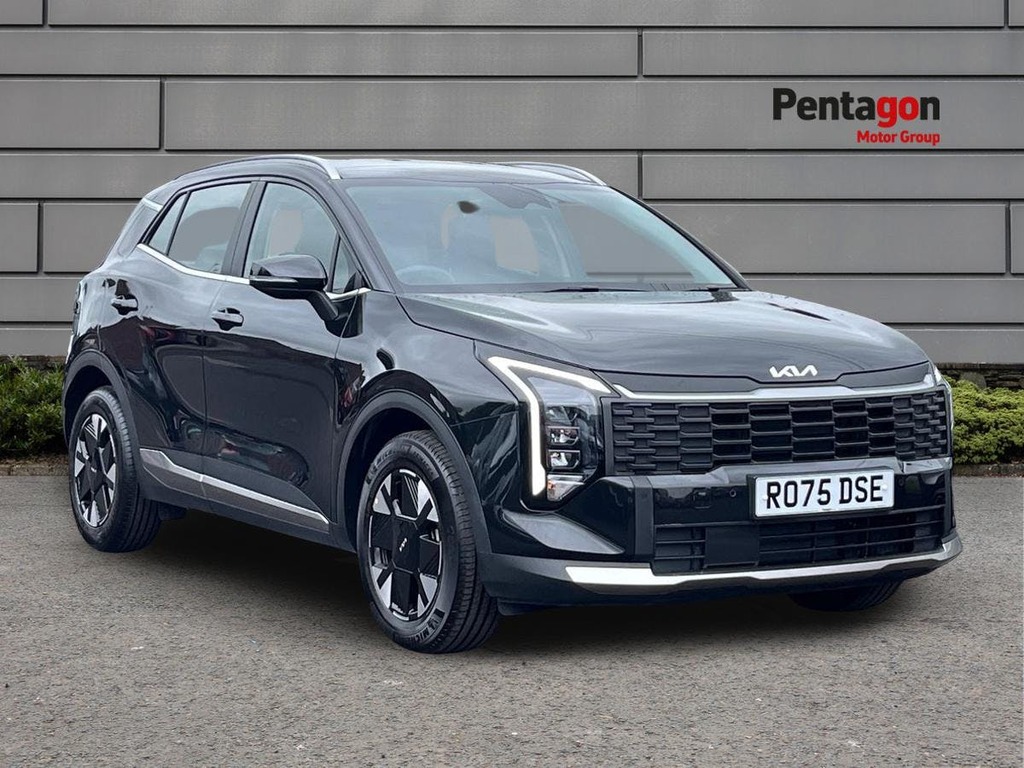 Kia Sportage 1.6 H T Gdi Pure Suv Hybrid Euro 6 Black