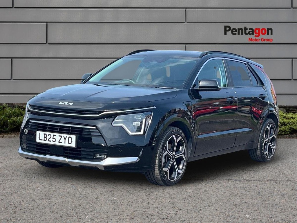 Kia Niro 1.6 Gdi 11.1Kwh 4 Suv Plug In Hybrid Dc LB25ZYO Black #3