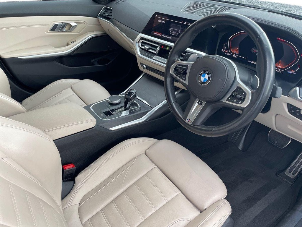 BMW 3 Series 2.0 320D M Sport Saloon Xdrive Eur CK19VXM Grey #5