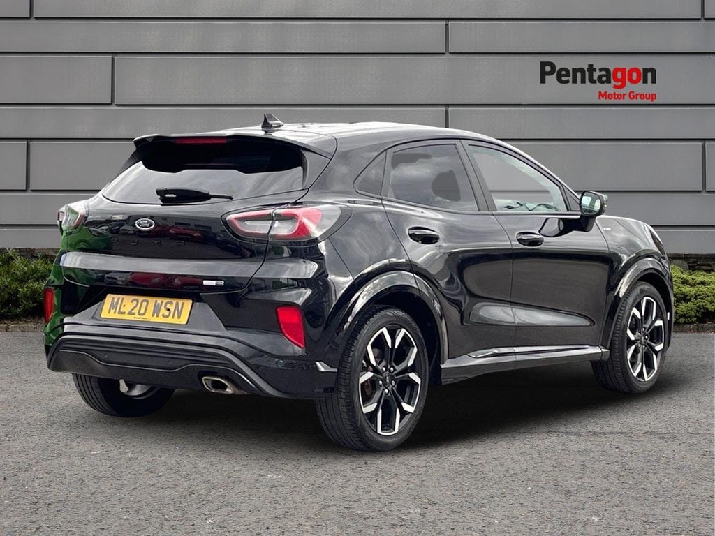 Ford Puma 1.0T Ecoboost Mhev St Line X Suv ML20WSN Black #4
