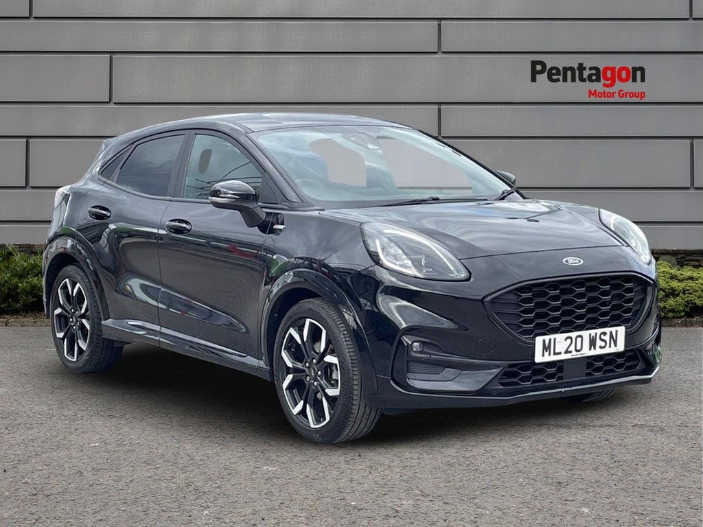 Ford Puma 1.0T Ecoboost Mhev St Line X Suv Black