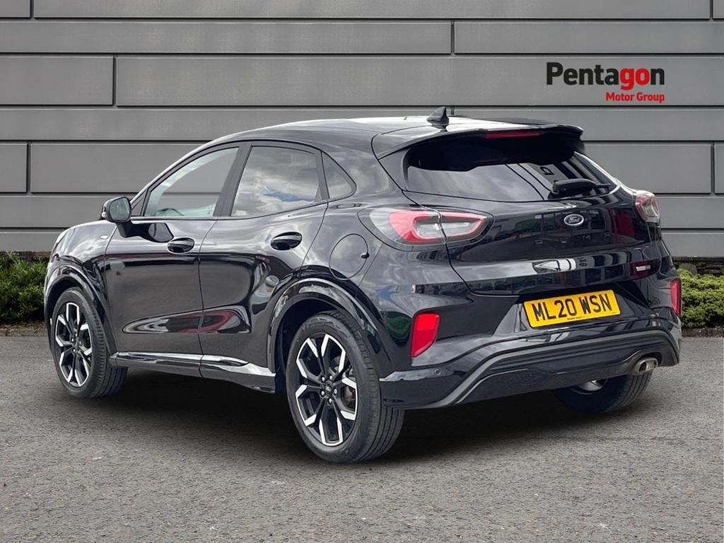 Ford Puma 1.0T Ecoboost Mhev St Line X Suv ML20WSN Black #2